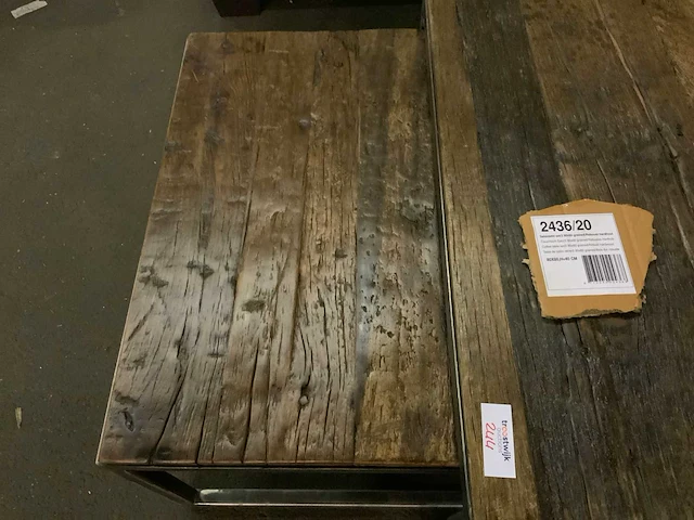 Grained robuust salontafel set - afbeelding 4 van  5