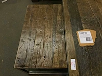 Grained robuust salontafel set - afbeelding 4 van  5