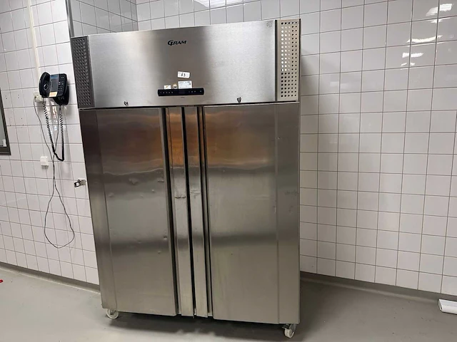 Gram - 2deurs - koelkast - afbeelding 1 van  2