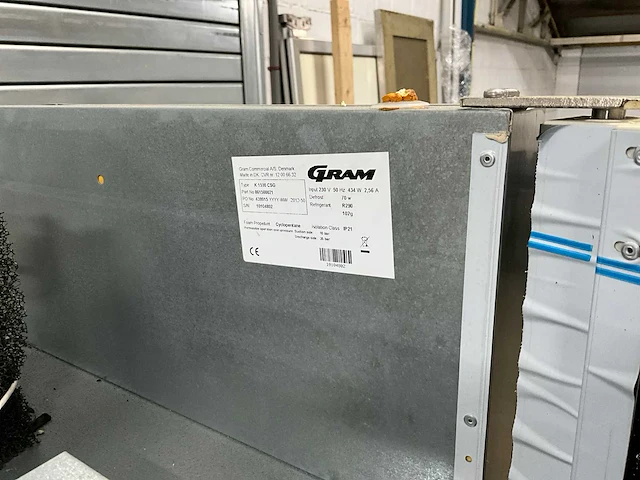Gram - k 1500 csg - rvs inrijkoeling - afbeelding 3 van  11