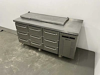 Gram - k 1807 csg s5l - mobiele saladette koelwerkbank