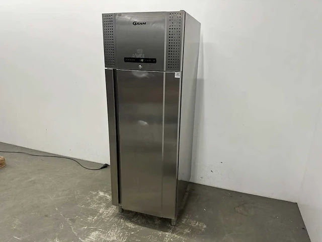 Gram - plus k 600 rsg 4n - rvs koelkast - afbeelding 1 van  6