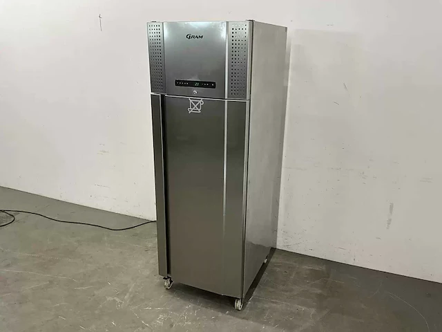 Gram - plus k 600 rsg c 4n - rvs koelkast - afbeelding 1 van  8