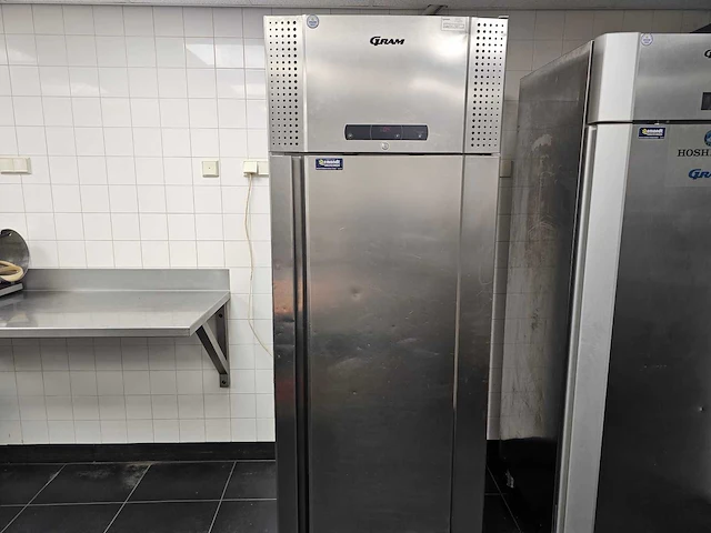 Gram - twin m 660c - rvs koelkast - afbeelding 1 van  9