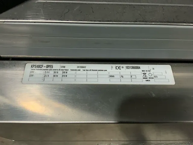 Gram kps40cf-0pe5 snelkoeler - afbeelding 6 van  14