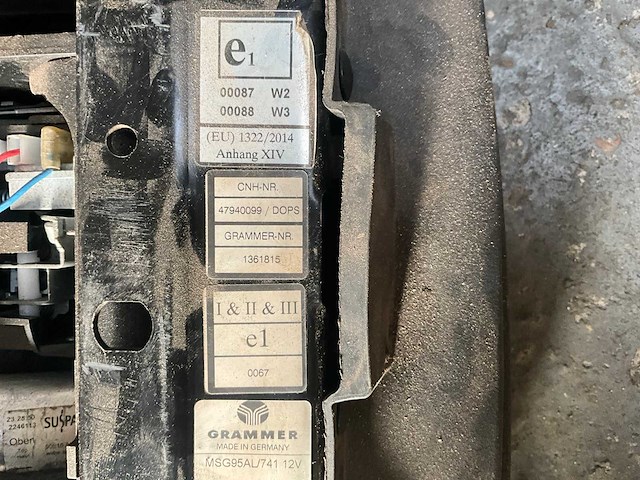 Grammer - msg95al - luchtgeveerde stoel veersysteem stoel - afbeelding 3 van  6