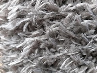 Grand - vloerkleed - 160 x 160 - rond - kleur: grijs. - afbeelding 3 van  4