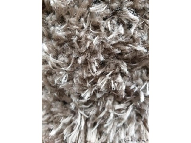 Grand - vloerkleed - 160 x 230 - ovaal - lichtbruin - afbeelding 3 van  4