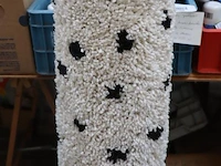 Grand carpet vloerkleed met zwarte stippen - 160x230cm - afbeelding 3 van  3