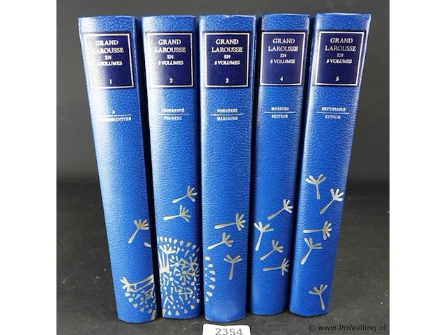 Grand larousse en 5 volumes - afbeelding 1 van  5