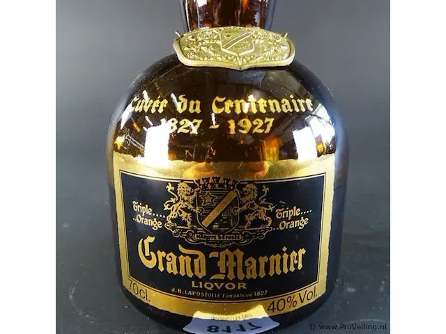 Grand marnier cuveè du centenaire 1827-1927 70cl - afbeelding 2 van  5