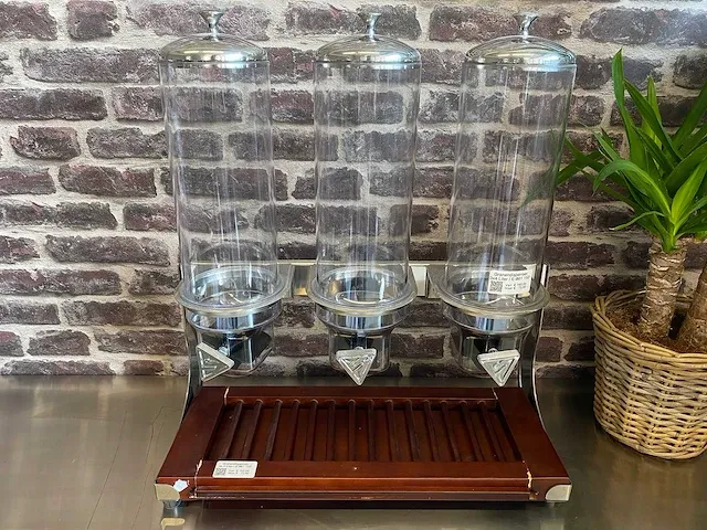 Granendispenser 3x 4 liter - afbeelding 1 van  5
