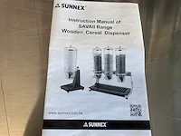 Granendispenser 3x 4 liter - afbeelding 5 van  5