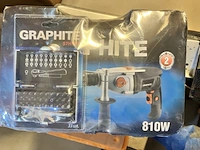 Graphite boormachine 58g718 met compleet bitset 57h998 - afbeelding 1 van  7