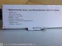 Gras- en heggenschaar 4 in 1 gartenmeister, 940770, groen/zwart - afbeelding 3 van  3