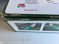 Gras- en heggenschaar 4 in 1 gartenmeister, 940770, groen/zwart - afbeelding 4 van  4