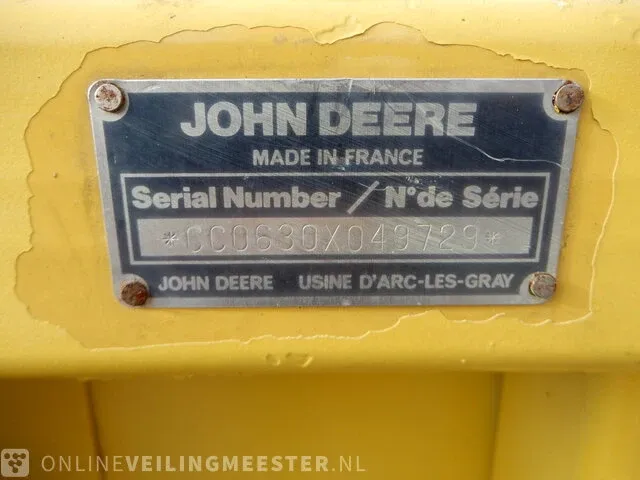 Gras pick-up hakselaar john deere, 630 - afbeelding 14 van  21