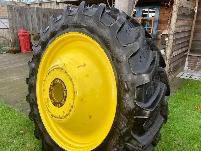 Grasdorf cultuur velg met band (2x) - afbeelding 1 van  4