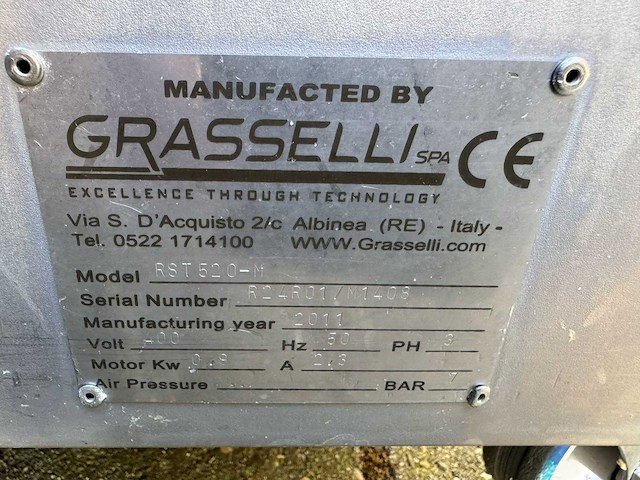 Graselli - rst 520m - onthuidmachine - afbeelding 6 van  6