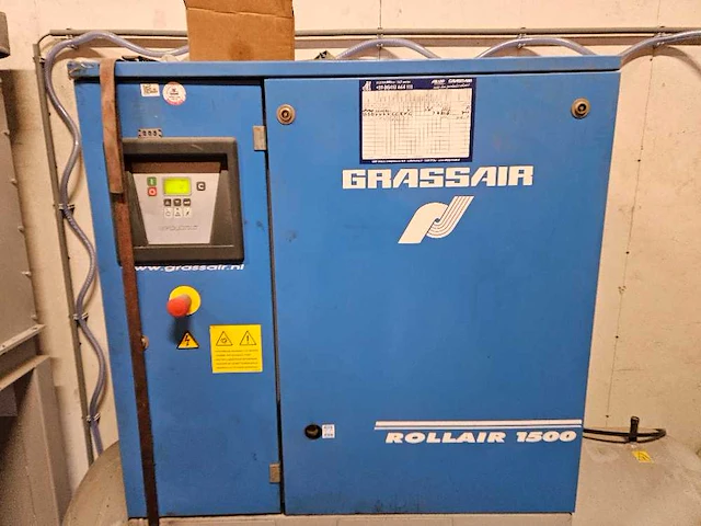 Grassair - 2008 - rlr 550 1500 g8 - schroefcompressor - afbeelding 3 van  9