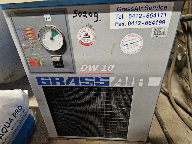 Grassair - 2008 - rlr 550 1500 g8 - schroefcompressor - afbeelding 7 van  9