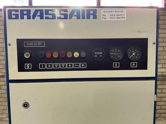 Grassair s45.10 sf schroefcompressor - afbeelding 8 van  18