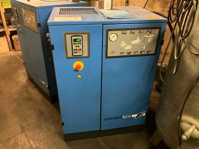 Grassair sfx1500.10m silent elektrische schroefcompressor 11 kw - afbeelding 1 van  7
