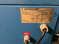 Grassair sfx1500.10m silent elektrische schroefcompressor 11 kw - afbeelding 3 van  7