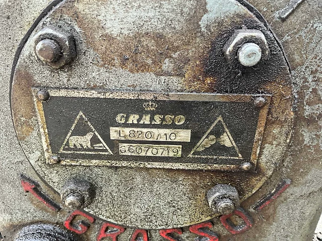 Grasso l820 zuigercompressor - afbeelding 9 van  9
