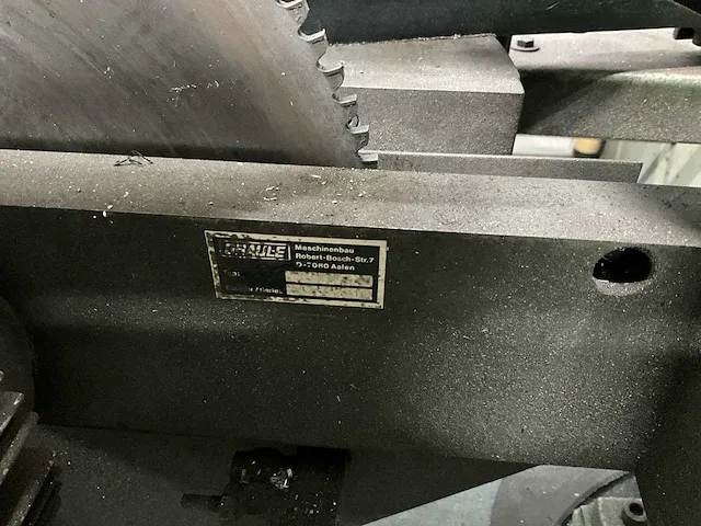 Graule raveelzaagmachine - afbeelding 3 van  12