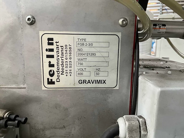Gravimix fgb 2-3/0 meng- en doseerunit - afbeelding 9 van  9