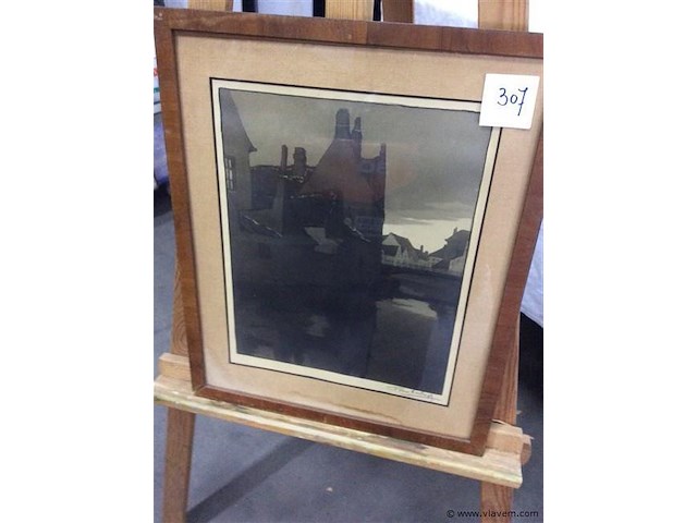 Gravure van lerberghe - afbeelding 1 van  4