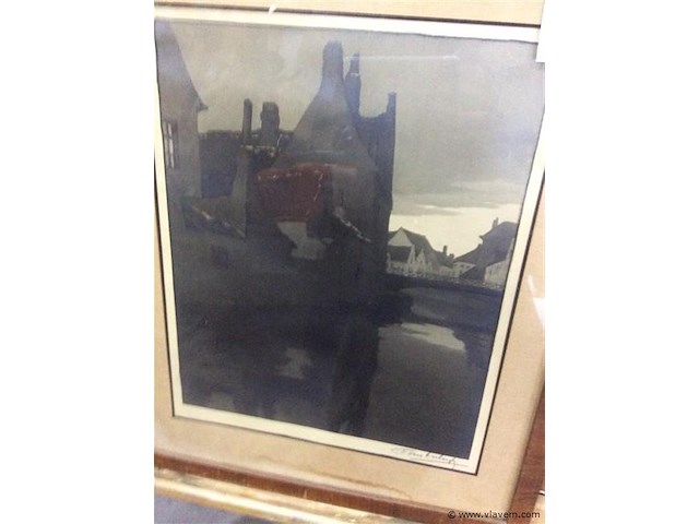 Gravure van lerberghe - afbeelding 2 van  4