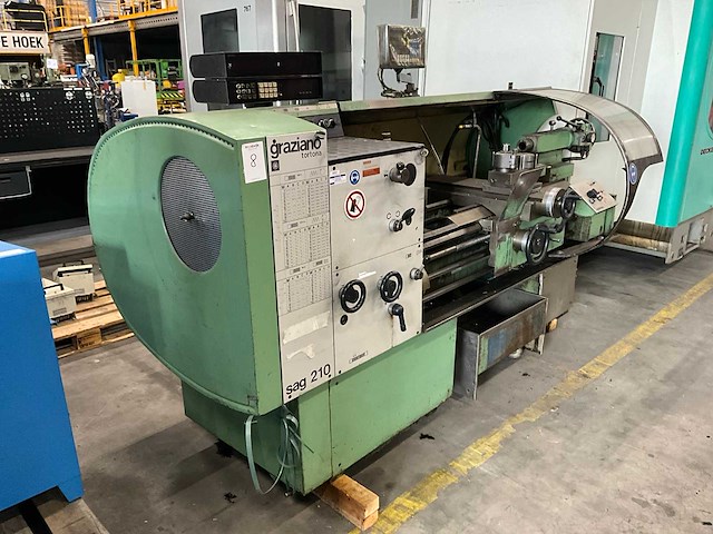 Graziano tortona sag 210 imc draaibank - afbeelding 12 van  21