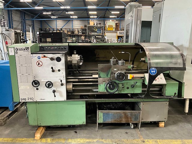 Graziano tortona sag 210 imc draaibank - afbeelding 15 van  21