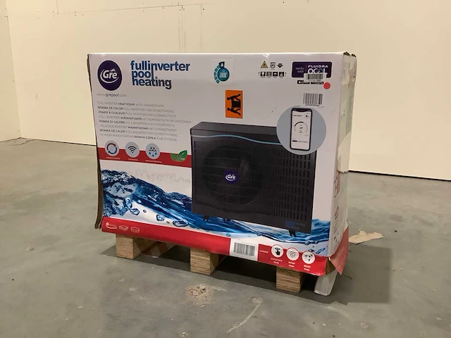 Gre fullinverter zwembad verwarmer - afbeelding 2 van  6
