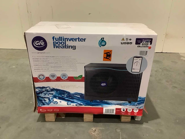 Gre fullinverter zwembad verwarmer - afbeelding 3 van  6
