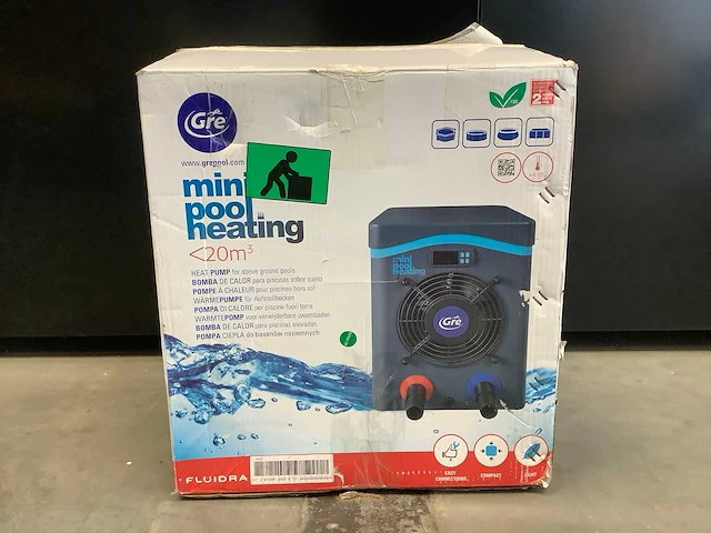 Gre mini pool heating <20m3 waterpomp - afbeelding 2 van  6