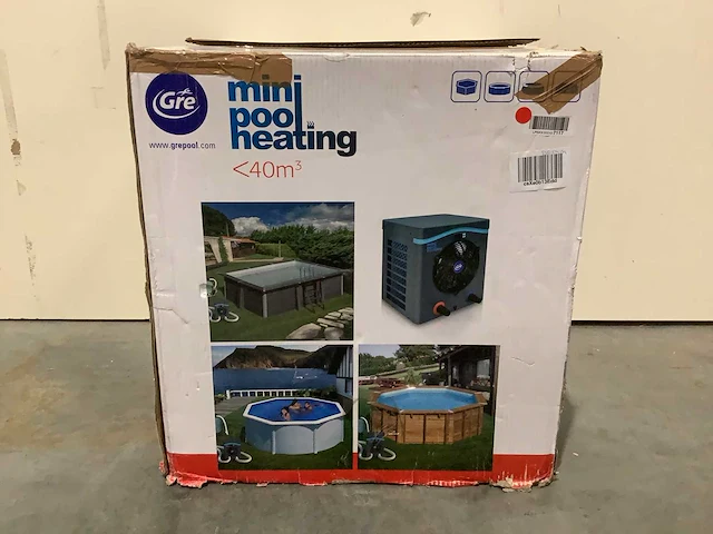 Gre mini pool heating <40m3 warmtepomp - afbeelding 2 van  8