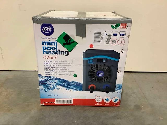 Gre mini warmtepomp hpm20 zwembad onderdelen - afbeelding 2 van  5