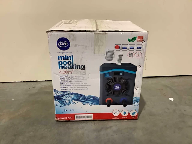 Gre mini warmtepomp hpm20 zwembad onderdelen - afbeelding 2 van  4
