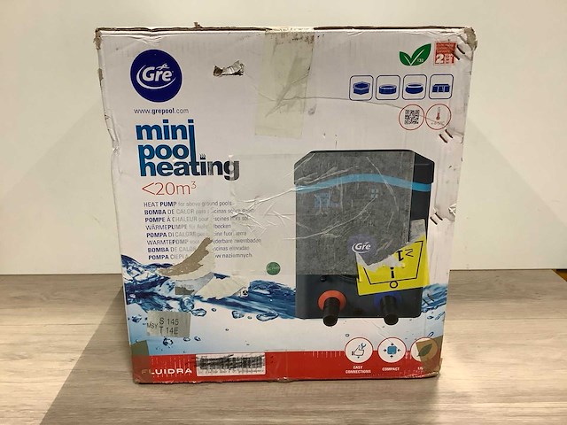 Gre mini zwembad warmtepomp - afbeelding 2 van  6