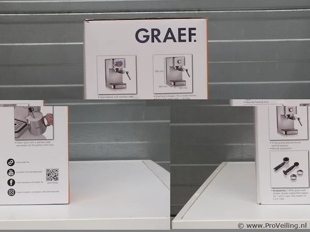 Greaf koffiemachine. - afbeelding 2 van  2