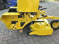 Great dane stand on lawnmower grasmaaier - afbeelding 12 van  15
