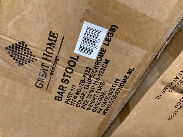 Great home - barkruk (4x) - afbeelding 5 van  5