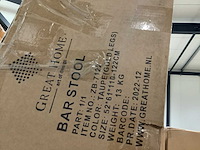 Great home - barkruk (4x) - afbeelding 5 van  5