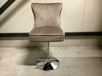 Great home - barkruk taupe (4x) - afbeelding 1 van  5