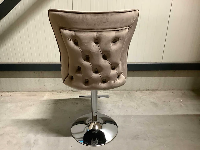 Great home - barkruk taupe (4x) - afbeelding 4 van  5