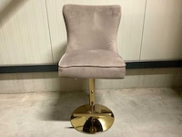 Great home - barkruk taupe (4x) - afbeelding 1 van  5