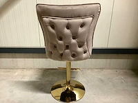 Great home - barkruk taupe (4x) - afbeelding 2 van  5